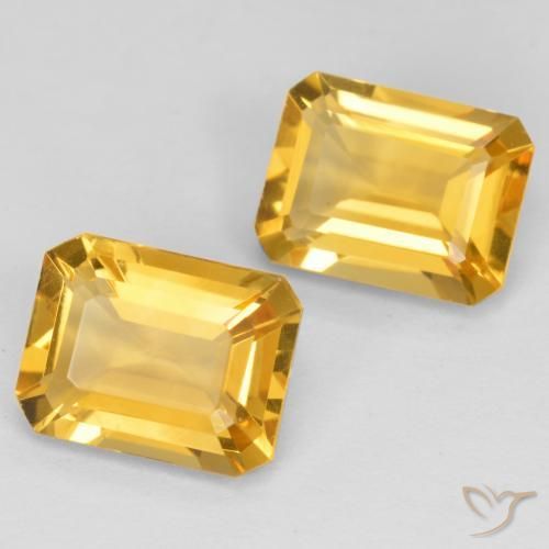 Shop natural 2.83ct Doré moyen Citrine gems, Octogone / coupe Émeraude, from Brésil at GemSelect. In stock, global shipping!