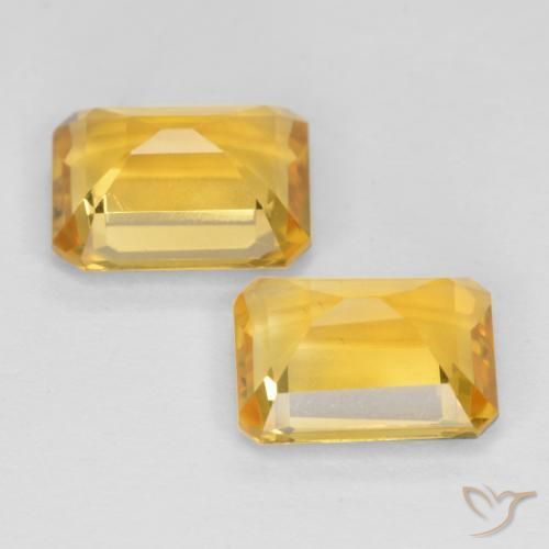 Shop natural 2.83ct Doré moyen Citrine gems, Octogone / coupe Émeraude, from Brésil at GemSelect. In stock, global shipping!