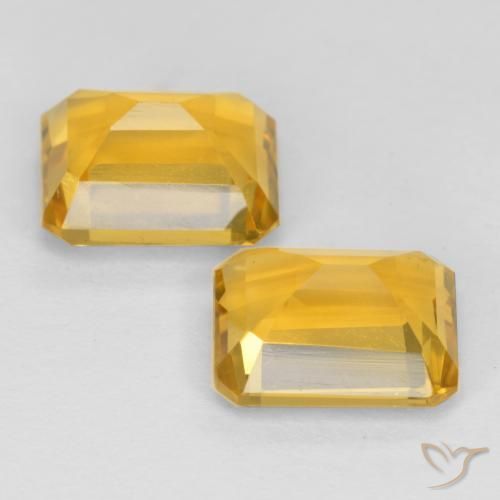 Shop natural 3.33ct Doré moyen-foncé Citrine gems, Octogone / coupe Émeraude, from Brésil at GemSelect. In stock, global shipping!
