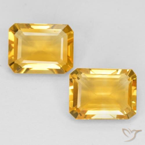 Shop natural 2.61ct Orange Doré Citrine gems, Octogone / coupe Émeraude, from Brésil at GemSelect. In stock, global shipping!