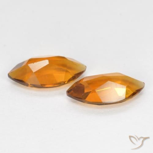 Shop natural 1.01ct Orange moyen Citrine gems, Marquise, from Brésil at GemSelect. In stock, global shipping!