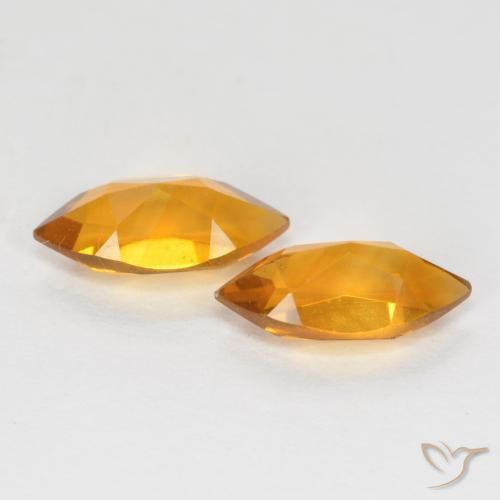 Shop natural 0.99ct Orange-or Citrine gems, Marquise, from Brésil at GemSelect. In stock, global shipping!