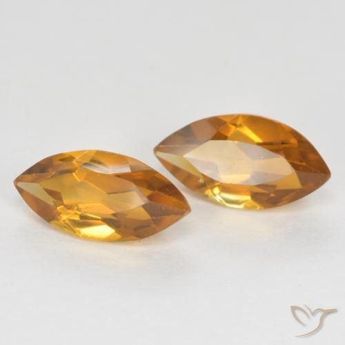 Shop natural 1.18ct Orange brun Citrine gems, Marquise, from Brésil at GemSelect. In stock, global shipping!