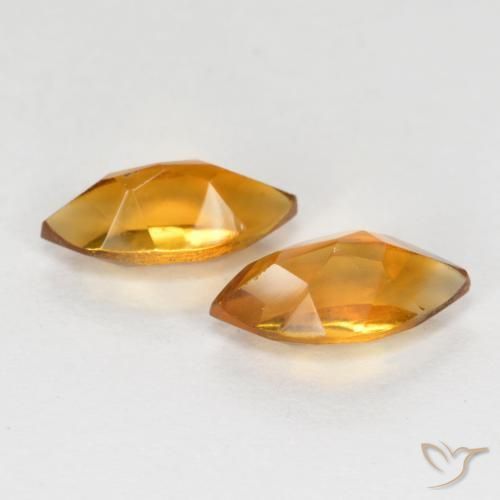 Shop natural 1.18ct Orange brun Citrine gems, Marquise, from Brésil at GemSelect. In stock, global shipping!