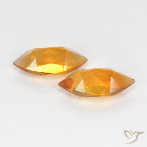 Shop natural 1.01ct Orange moyen Citrine gems, Marquise, from Brésil at GemSelect. In stock, global shipping!