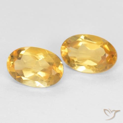 Shop natural 0.85ct Or moyen Citrine gems, ovale, from Brésil at GemSelect. In stock, global shipping!