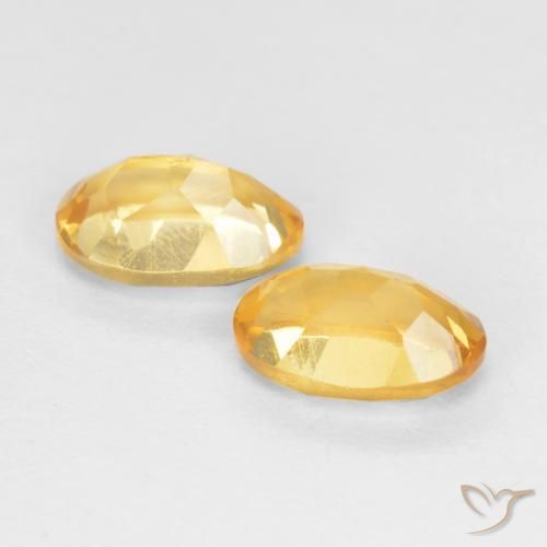 Shop natural 0.85ct Or moyen Citrine gems, ovale, from Brésil at GemSelect. In stock, global shipping!