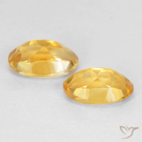 Shop natural 0.78ct Doré Citrine gems, ovale, from Brésil at GemSelect. In stock, global shipping!