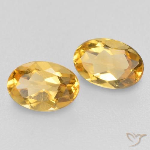 Shop natural 0.83ct Doré moyen Citrine gems, ovale, from Brésil at GemSelect. In stock, global shipping!
