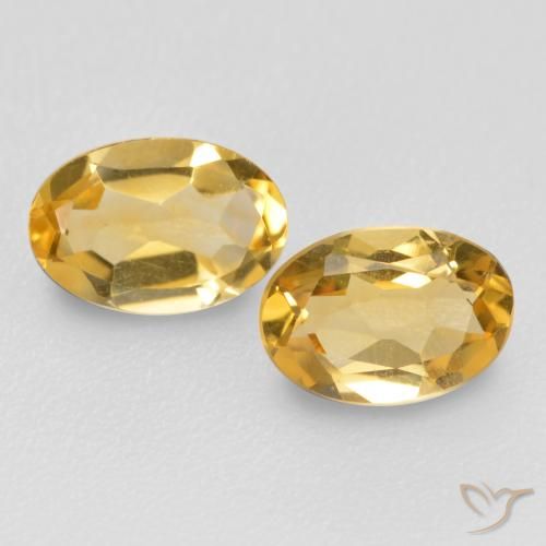 Shop natural 0.73ct Doré moyen Citrine gems, ovale, from Brésil at GemSelect. In stock, global shipping!