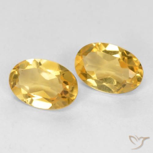 Shop natural 0.74ct Orange Doré Citrine gems, ovale, from Brésil at GemSelect. In stock, global shipping!