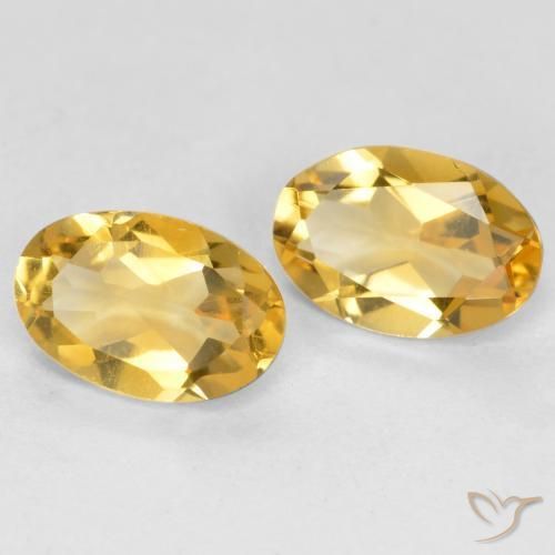 Shop natural 0.68ct Doré moyen Citrine gems, ovale, from Brésil at GemSelect. In stock, global shipping!