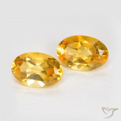Shop natural 0.81ct Doré moyen-foncé Citrine gems, ovale, from Brésil at GemSelect. In stock, global shipping!