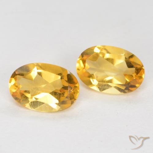 Shop natural 0.81ct Orange doré profond Citrine gems, ovale, from Brésil at GemSelect. In stock, global shipping!