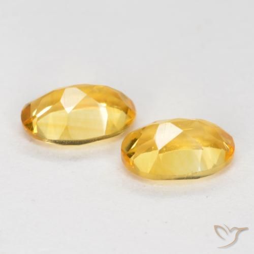 Shop natural 0.81ct Orange doré profond Citrine gems, ovale, from Brésil at GemSelect. In stock, global shipping!