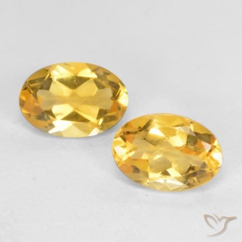 Shop natural 0.87ct Orange doré profond Citrine gems, ovale, from Brésil at GemSelect. In stock, global shipping!