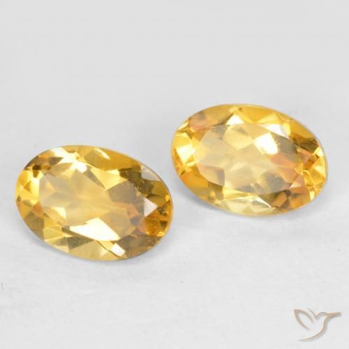 Shop natural 0.87ct Orange doré profond Citrine gems, ovale, from Brésil at GemSelect. In stock, global shipping!