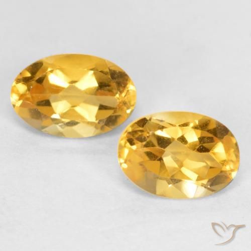 Shop natural 0.82ct Doré moyen-foncé Citrine gems, ovale, from Brésil at GemSelect. In stock, global shipping!