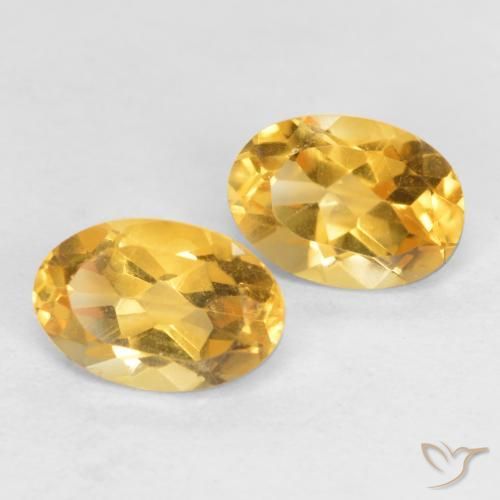 Shop natural 0.82ct Doré moyen-foncé Citrine gems, ovale, from Brésil at GemSelect. In stock, global shipping!
