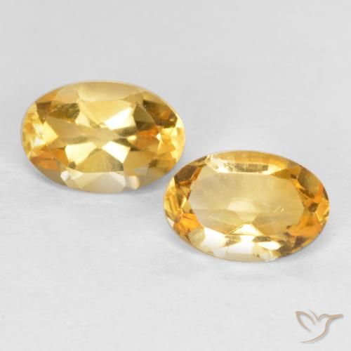 Shop natural 0.75ct Doré moyen-foncé Citrine gems, ovale, from Brésil at GemSelect. In stock, global shipping!