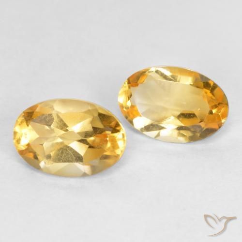 Shop natural 0.75ct Doré moyen-foncé Citrine gems, ovale, from Brésil at GemSelect. In stock, global shipping!