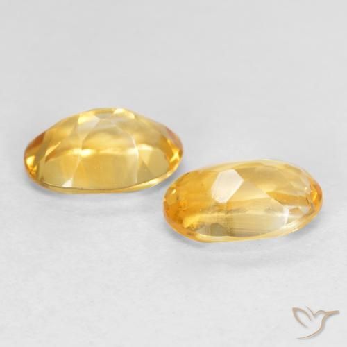 Shop natural 0.75ct Doré moyen-foncé Citrine gems, ovale, from Brésil at GemSelect. In stock, global shipping!