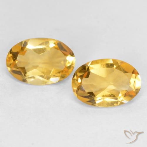 Shop natural 0.72ct Orange Doré Citrine gems, ovale, from Brésil at GemSelect. In stock, global shipping!