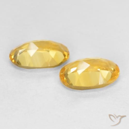 Shop natural 0.72ct Orange Doré Citrine gems, ovale, from Brésil at GemSelect. In stock, global shipping!