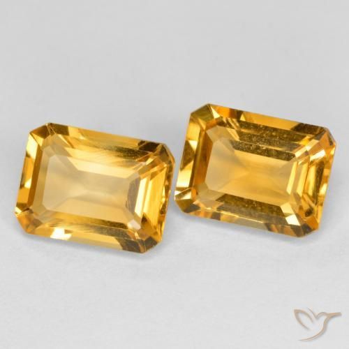 Shop natural 2.85ct Orange-or Citrine gems, Octogone / coupe Émeraude, from Brésil at GemSelect. In stock, global shipping!
