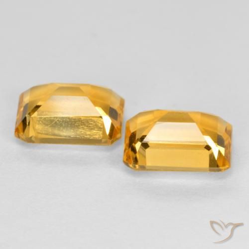 Shop natural 2.85ct Orange-or Citrine gems, Octogone / coupe Émeraude, from Brésil at GemSelect. In stock, global shipping!
