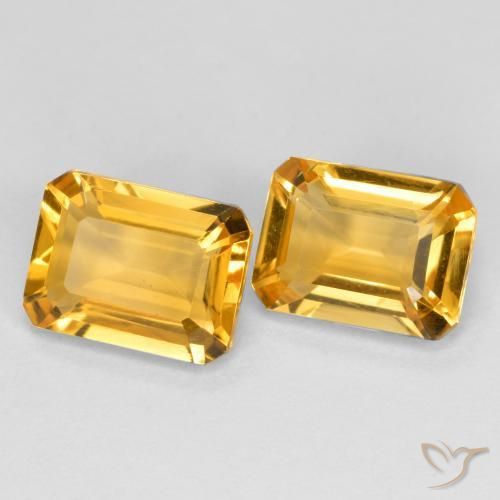 Shop natural 2.84ct Orange-or Citrine gems, Octogone / coupe Émeraude, from Brésil at GemSelect. In stock, global shipping!