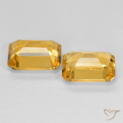 Shop natural 2.84ct Orange-or Citrine gems, Octogone / coupe Émeraude, from Brésil at GemSelect. In stock, global shipping!