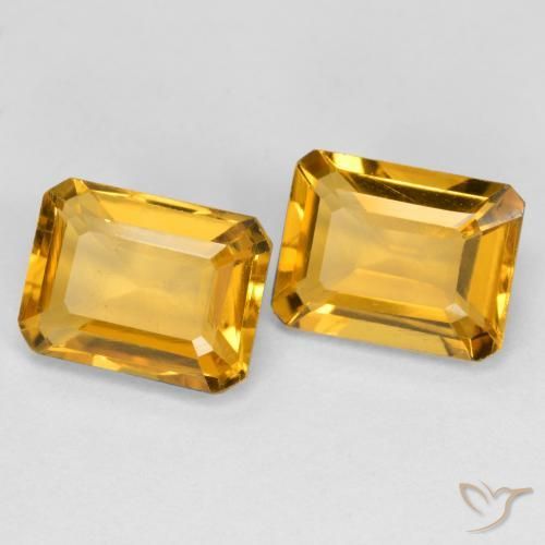 Shop natural 2.93ct Or-orange moyen Citrine gems, Octogone / coupe Émeraude, from Brésil at GemSelect. In stock, global shipping!