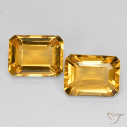 Shop natural 3.07ct Orange-or Citrine gems, Octogone / coupe Émeraude, from Brésil at GemSelect. In stock, global shipping!