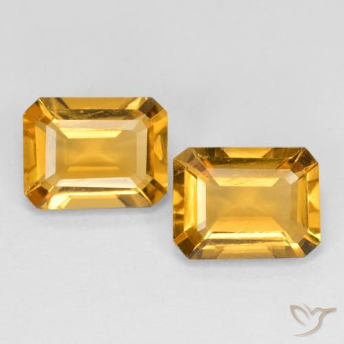 Shop natural 2.67ct Orange-or Citrine gems, Octogone / coupe Émeraude, from Brésil at GemSelect. In stock, global shipping!