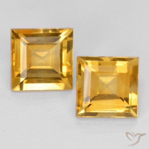 Shop natural 3.28ct Orange Doré Citrine gems, Carré, from Brésil at GemSelect. In stock, global shipping!