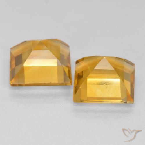 Shop natural 3.28ct Orange Doré Citrine gems, Carré, from Brésil at GemSelect. In stock, global shipping!