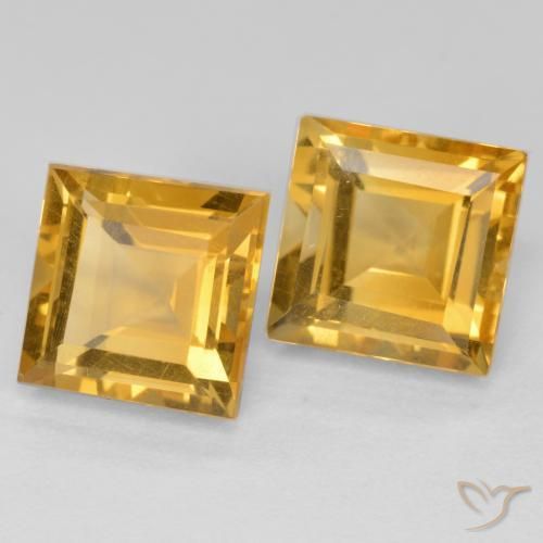 Shop natural 3.78ct Orange Doré Citrine gems, Carré, from Brésil at GemSelect. In stock, global shipping!