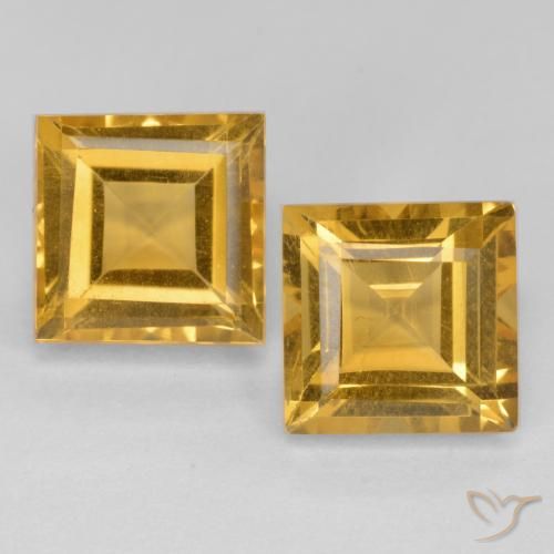 Shop natural 3.88ct Orange Doré Citrine gems, Carré, from Brésil at GemSelect. In stock, global shipping!
