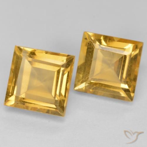 Shop natural 3.88ct Orange Doré Citrine gems, Carré, from Brésil at GemSelect. In stock, global shipping!