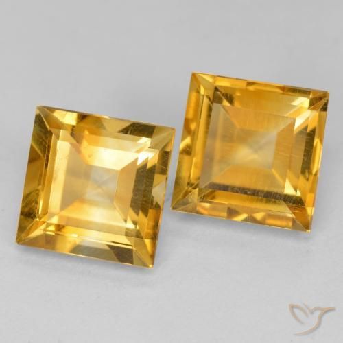 Shop natural 3.35ct Orange-or Citrine gems, Carré, from Brésil at GemSelect. In stock, global shipping!