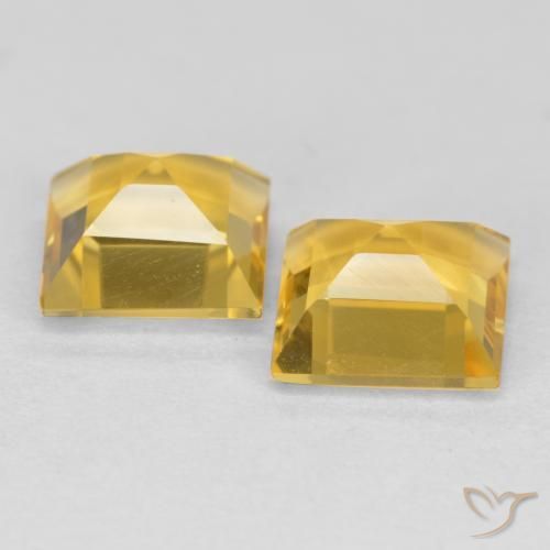 Shop natural 2.99ct Orange Doré Citrine gems, Carré, from Brésil at GemSelect. In stock, global shipping!