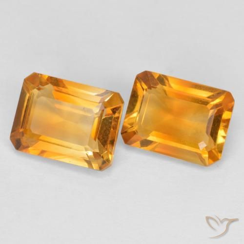 Shop natural 2.88ct Or Citrine gems, Octogone / coupe Émeraude, from Brésil at GemSelect. In stock, global shipping!