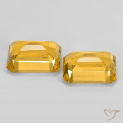 Shop natural 3.25ct Doré moyen Citrine gems, Octogone / coupe Émeraude, from Brésil at GemSelect. In stock, global shipping!