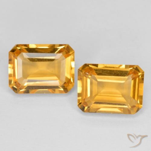 Shop natural 3.04ct Or orange foncé Citrine gems, Octogone / coupe Émeraude, from Brésil at GemSelect. In stock, global shipping!