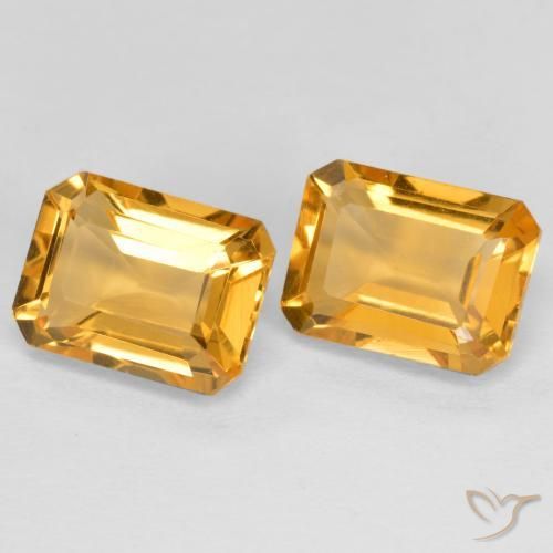 Shop natural 3.04ct Or orange foncé Citrine gems, Octogone / coupe Émeraude, from Brésil at GemSelect. In stock, global shipping!