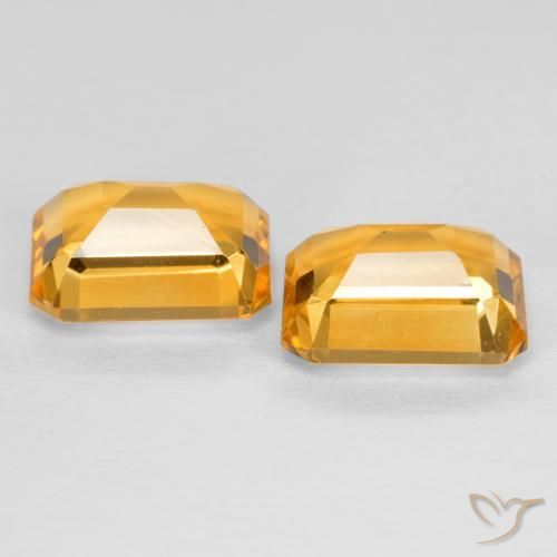 Shop natural 3.04ct Or orange foncé Citrine gems, Octogone / coupe Émeraude, from Brésil at GemSelect. In stock, global shipping!