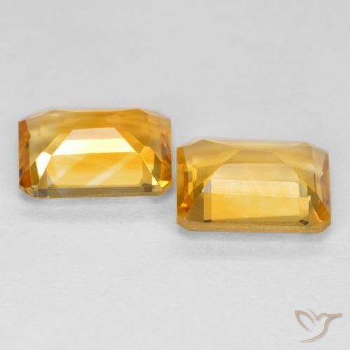 Shop natural 2.80ct Doré foncé Citrine gems, Octogone / coupe Émeraude, from Brésil at GemSelect. In stock, global shipping!