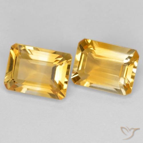 Shop natural 3.11ct Orange doré profond Citrine gems, Octogone / coupe Émeraude, from Brésil at GemSelect. In stock, global shipping!