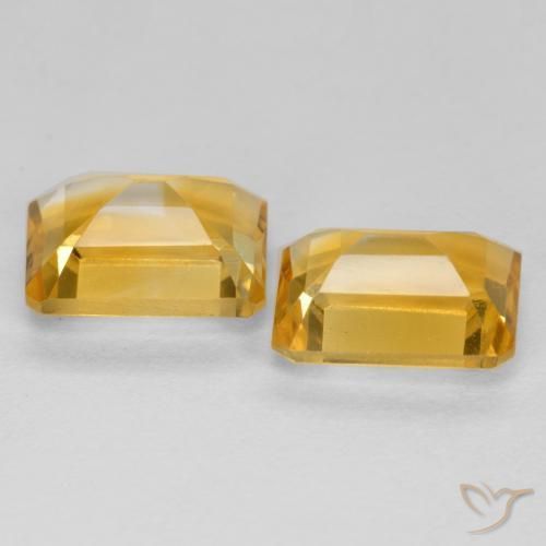 Shop natural 3.11ct Orange doré profond Citrine gems, Octogone / coupe Émeraude, from Brésil at GemSelect. In stock, global shipping!